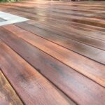 hardwood and composite decking materials